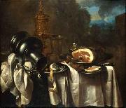 Willem Claesz. Heda Still life with ham oil painting reproduction